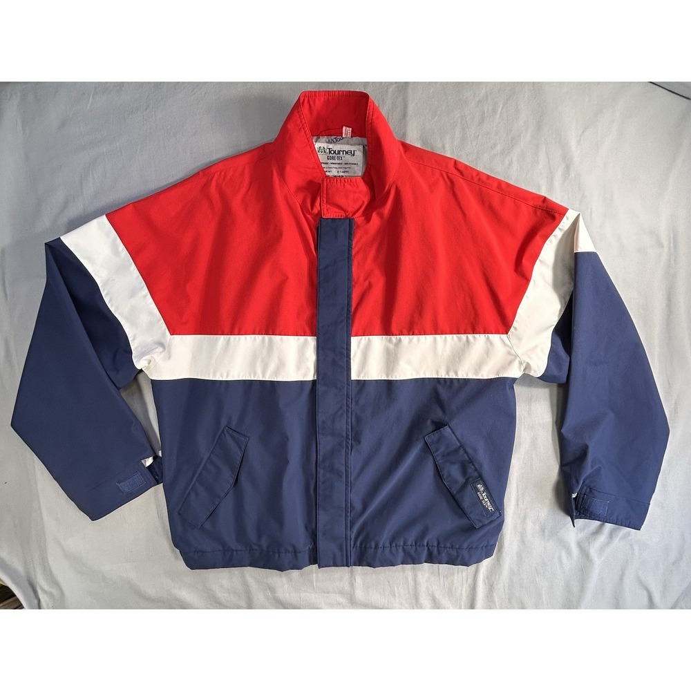 Vintage Tourney Gore-Tex Color Block Jacket Men's XL Golf Jack‎ Nicklaus